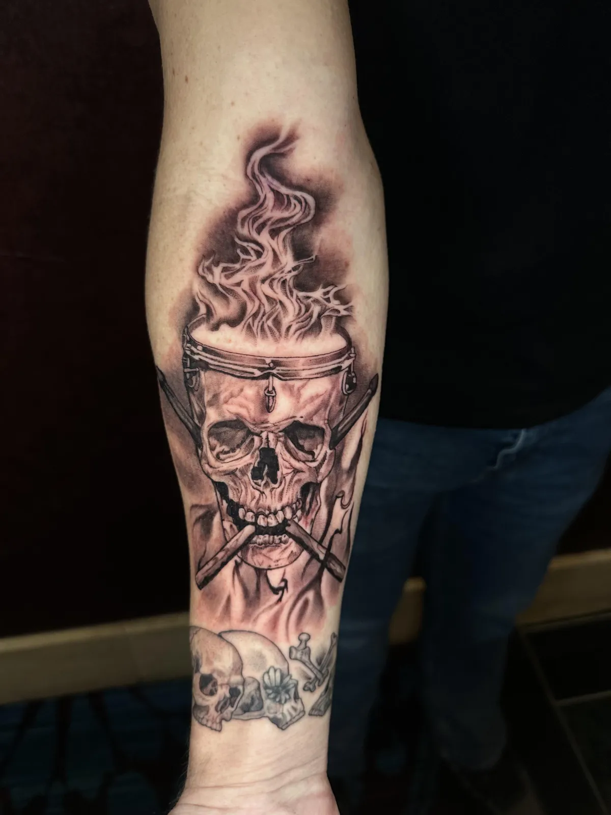 Small minimal tattoo on the wrist
